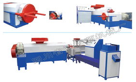 四川资阳顺民机械厂高产量双螺杆塑料造粒机