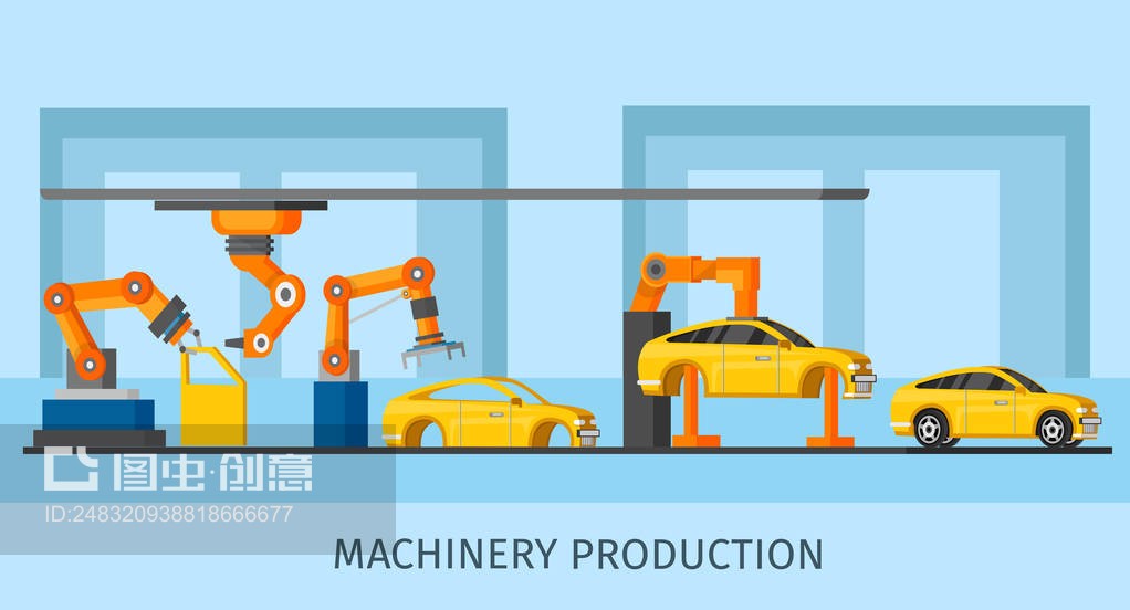 工业自动化机械制造模板Industrial Automated Machinery Manufacturing Template